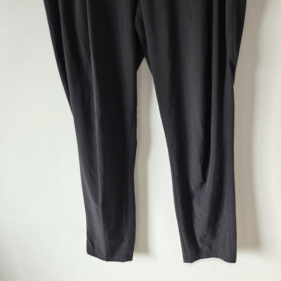 Athleta Interlude Lounge Pants Ankle Black Size 12 Athleisure Yoga Loungewear - Picture 5 of 12